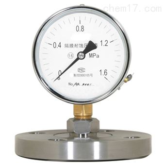 Y-M系列隔膜壓力表