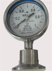 不(bù)鏽鋼隔膜壓力表Y-60BF/Z/MC