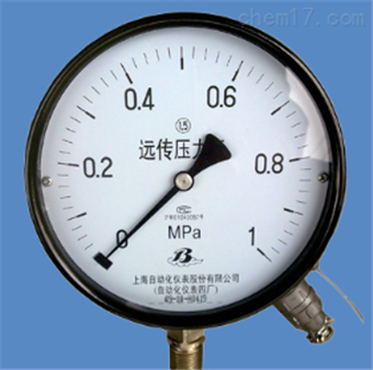 YTZ-150電(diàn)阻遠(yuǎn)傳壓力表 上(shàng)海(hǎi)自(zì)動化(huà)儀表四廠(chǎng)