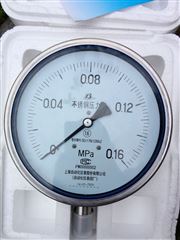 Y-60BF、Y-100BF、Y-150BF不(bù)鏽鋼壓力表