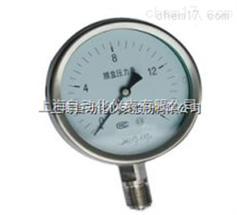 YE-150膜盒壓力表0-1.6MpaYE-150