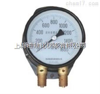 YZS-102雙針壓力表0-1.6MpaYZS-102